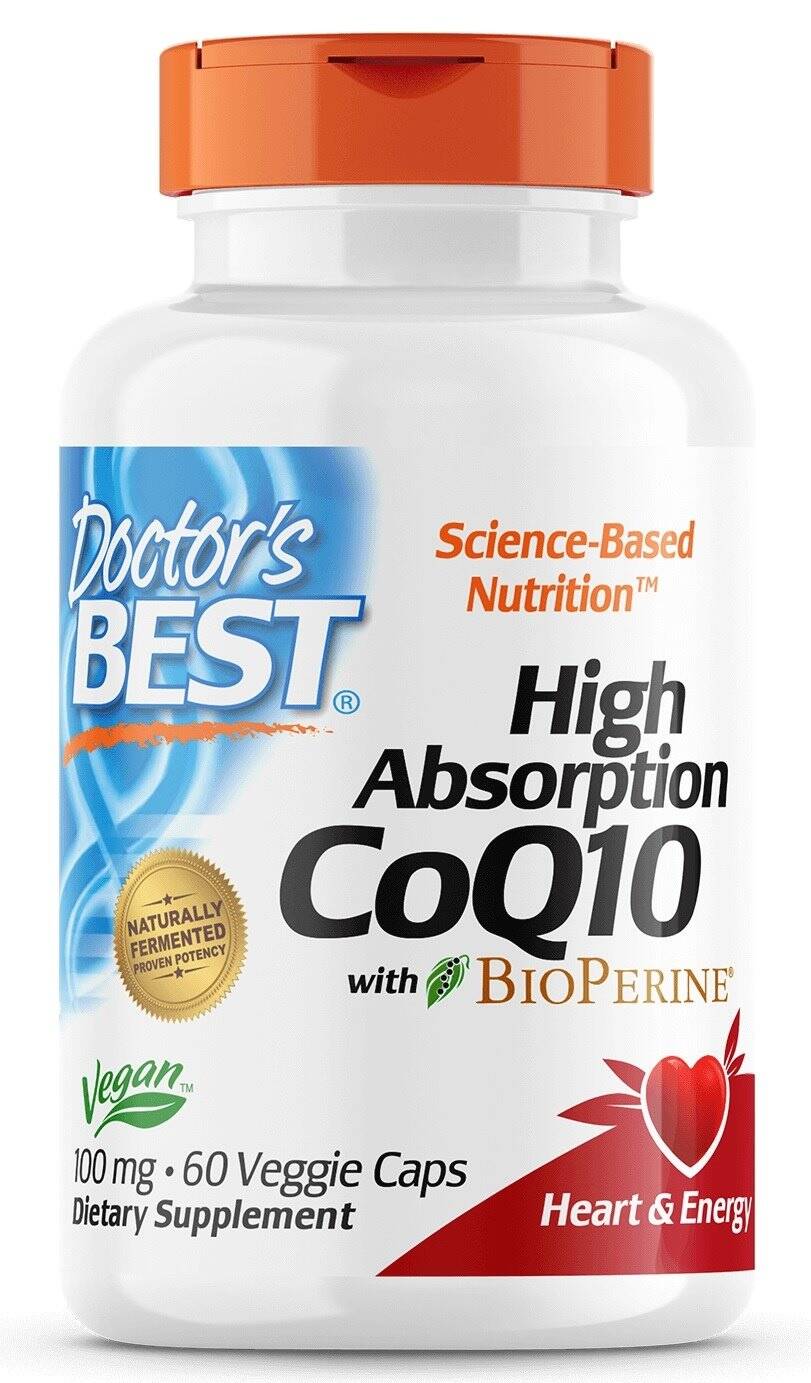 CoQ10 de alta absorción con BioPerine