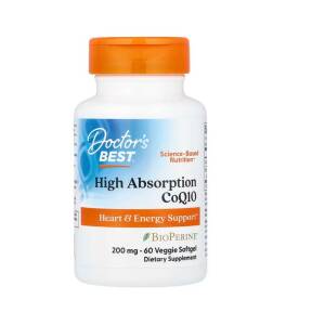 High Absorption CoQ10 with BioPerine