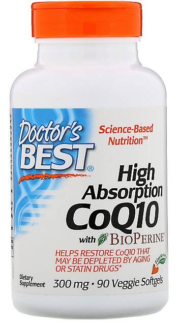 High Absorption CoQ10 with BioPerine