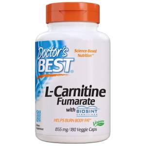 L-Carnitine Fumarate with Biosint Carnitines - 180 vcaps - Nuvalia