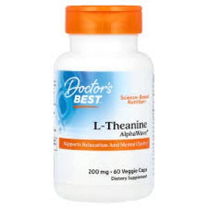 L-Theanine AlphaWave - 60 vcaps - Nuvalia