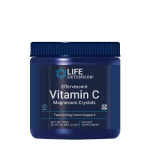 Life Extension - Effervescent Vitamin C Magnesium Crystals (180 g) - Nuvalia