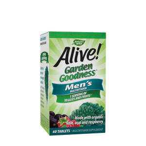 Natures Way Alive! Garden Goodness for Men (60 Tablets) - Nuvalia