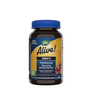 Natures Way Alive!® Premium Men’s Gummy Multivitamin (75 Gummies) - Nuvalia