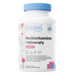 OSAVI Multivitamins and Minerals for Women (90 caps) - Nuvalia