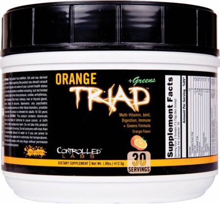Orange Triad + Greens