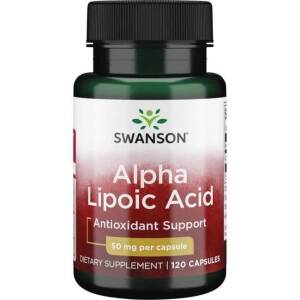 SWANSON ALA 50mg 120kaps - Nuvalia