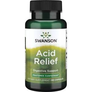SWANSON Acid Relief 60 kaps - Nuvalia