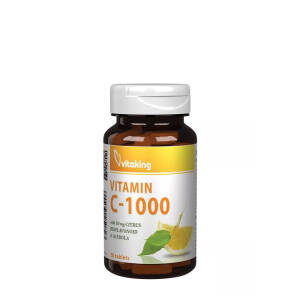 Vitaking Vitamin C 1000 mg with 50 mg Citrus Bioflavonoids and Acerola (30 Tablets) - Nuvalia