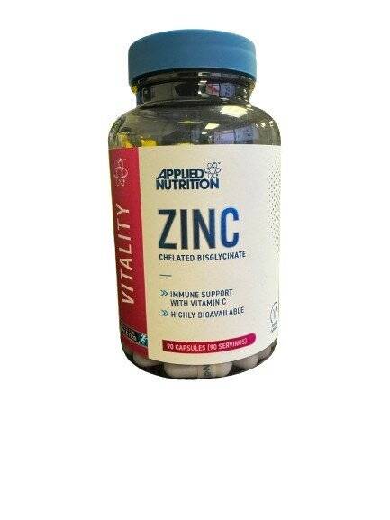 Zinc - 90 caps - Nuvalia